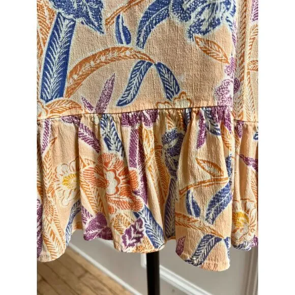 Floral Beach Urban Outfitters Spaghetti Strap Sundress Dress size S - Picture 5 of 6